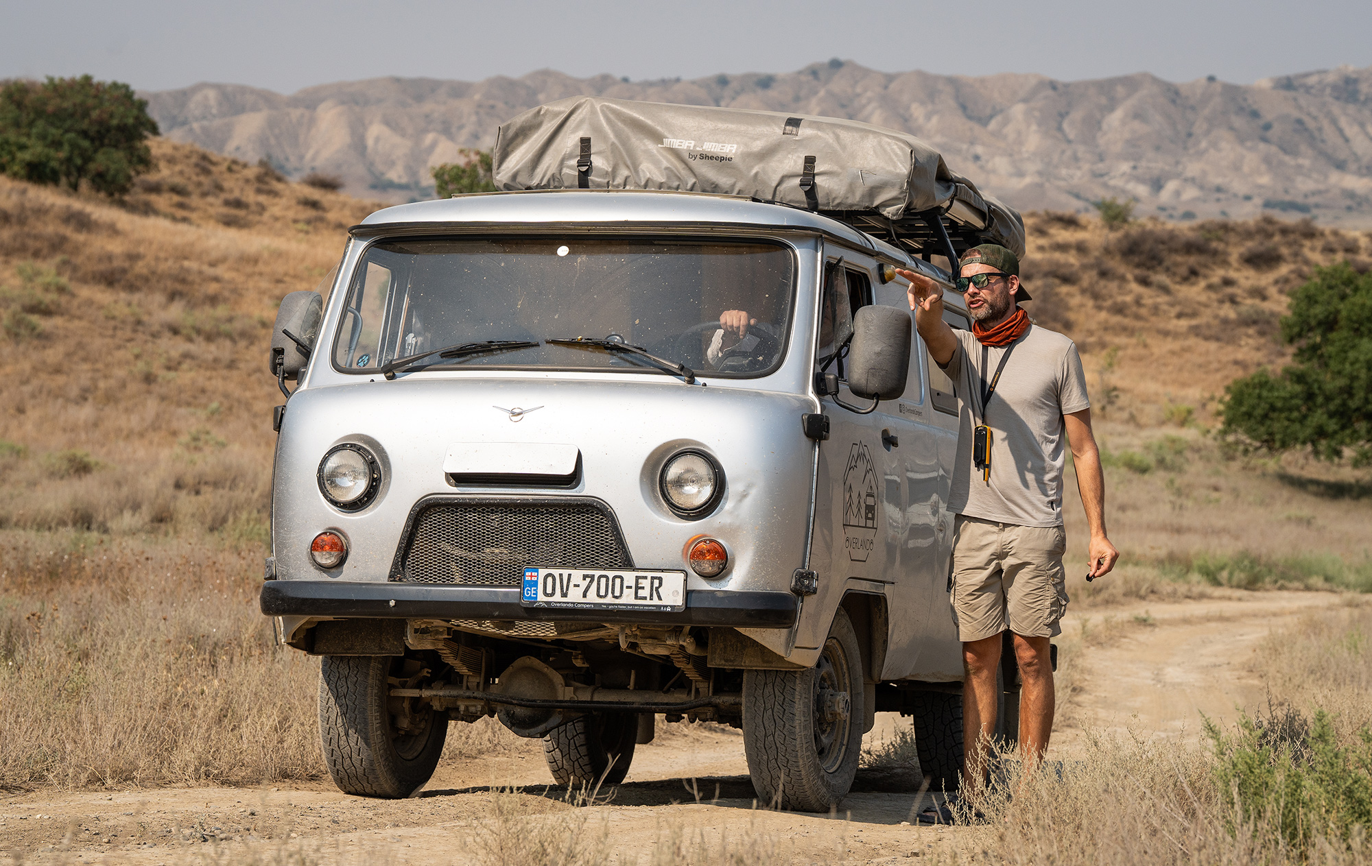 Groepsreis in Georgië met de UAZ Bukhanka met Lost Tracks