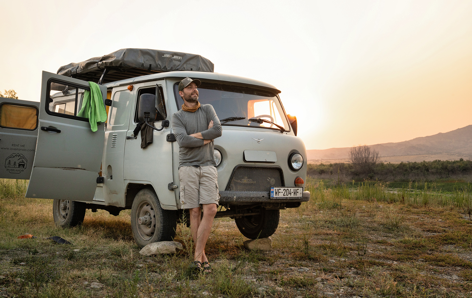 Groepsreis in Georgië met de UAZ Bukhanka met Lost Tracks