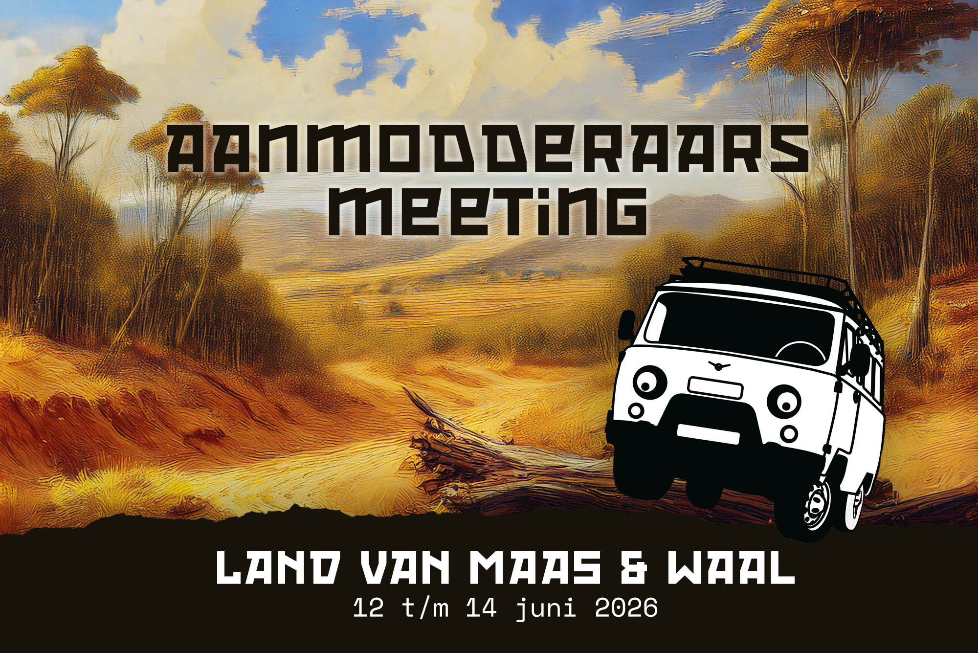 Aanmodderaars meeting in het Land van Maas en Waal