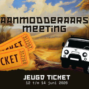UAZ Bukhanka Aanmodderaars meeting in het Land van Maas en Waal