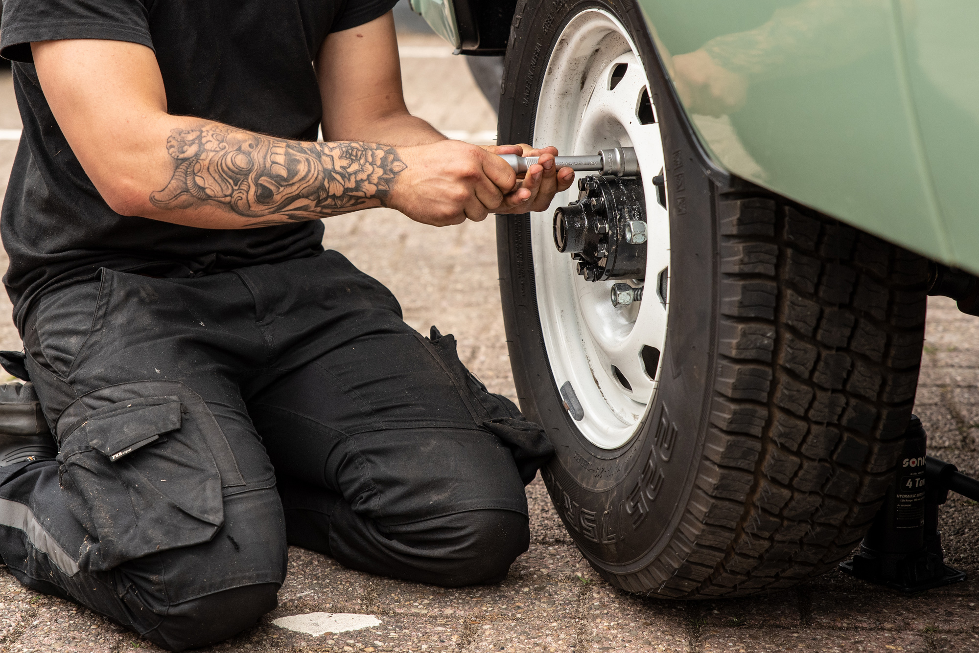 Sleutelcursus voor de UAZ Bukhanka bij 4x4 Verbeek in Zutphen