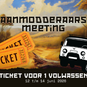 UAZ Bukhanka Aanmodderaars meeting in het Land van Maas en Waal